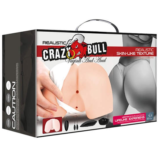 Мастурбатор CrazyBull Vagina and Anal