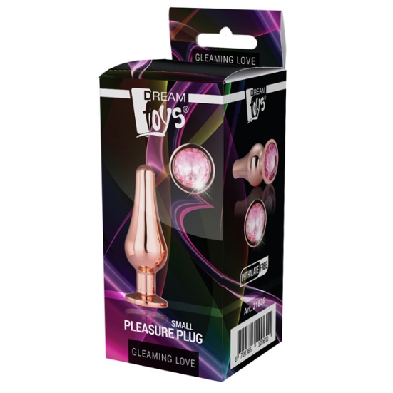 Пробка Rose Gold Pleasure Plug
