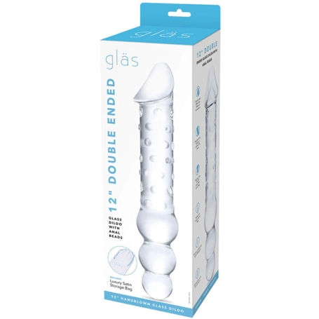 Фаллос из стекла Glas 12" Double Ended Dildo